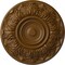Ekena Millwork Whitman Ceiling Medallion (For Canopies up to 3 3/4"), Hand-Painted Smokey Topaz, 13"OD x 1 3/8"P CM13WHSTF - alternate 1